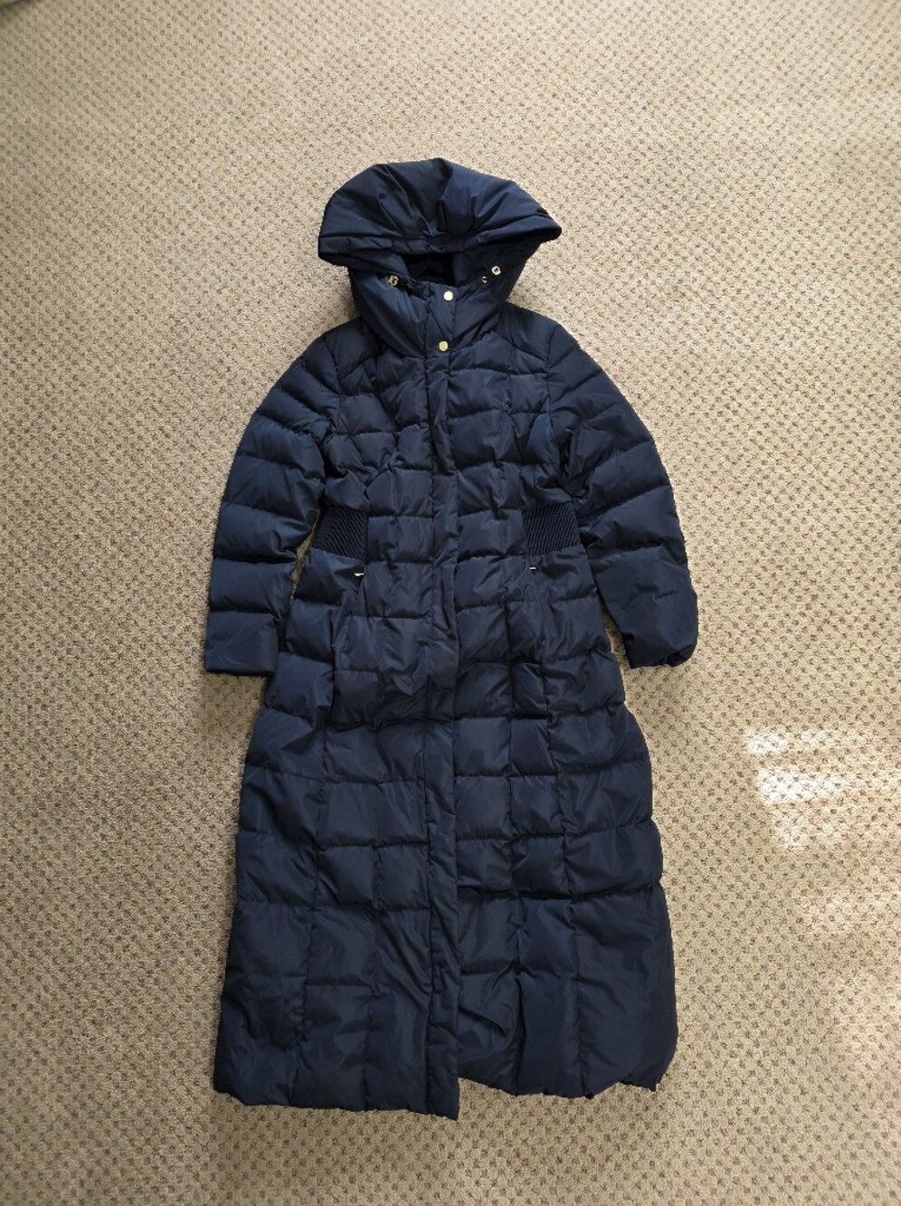 Cole Haan Box-quilt Down Puffer Coat - Picture 10 of 12